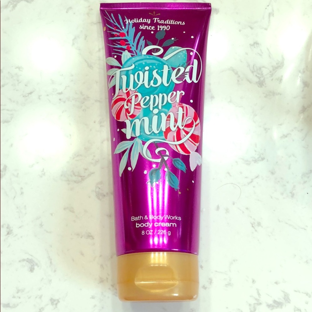 Bath & Body Works Twisted Peppermint Body Cream